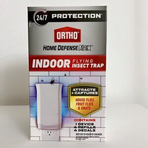 Ortho Home Defense Max Indoor Flying Insect Light Trap - 1 Plug-in and 4 Refills